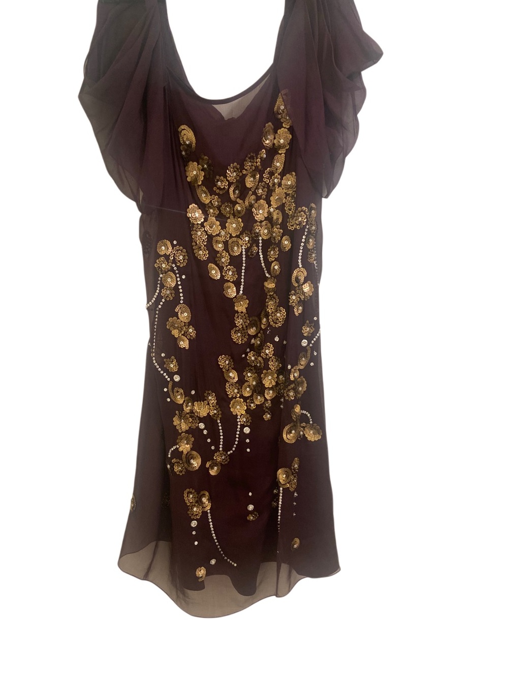Temperley London Sequined & Beaded Silk Dress 2011